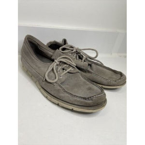 Timberland Men's 4 Eye Tidelands Moccasins Casual Suede Boat Shoes Men's 10.5